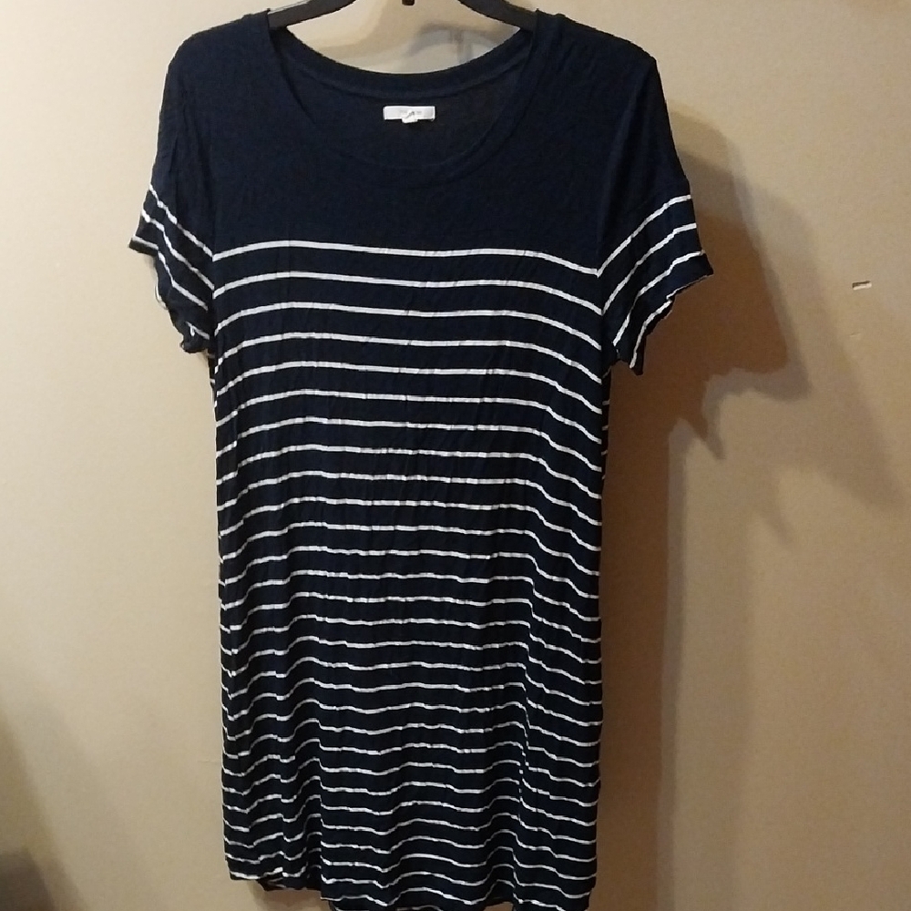 Classic Navy Striped Women's Tee Maurices